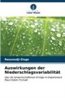Reounodji Eloge - Auswirkungen der Niederschlagsvariabilität