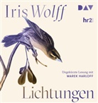 Iris Wolff, Marek Harloff - Lichtungen, 1 Audio-CD, 1 MP3 (Livre audio)
