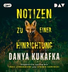 Danya Kukafka, Stefan Kaminski, Inka Löwendorf - Notizen zu einer Hinrichtung, 1 Audio-CD, 1 MP3 (Audio book)