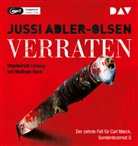 Jussi Adler-Olsen, Wolfram Koch - Verraten. Der zehnte Fall für Carl Mørck, Sonderdezernat Q, 2 Audio-CD, 2 MP3 (Audio book)