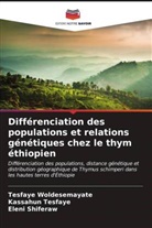 Eleni Shiferaw, Kassahun Tesfaye, Tesfaye Woldesemayate - Différenciation des populations et relations génétiques chez le thym éthiopien