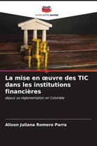 Alison Juliana Romero Parra - La mise en oeuvre des TIC dans les institutions financières