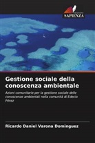 Ricardo Daniel Varona Dominguez - Gestione sociale della conoscenza ambientale