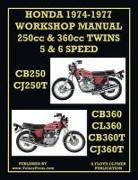 Floyd Clymer - Honda Workshop Manual 1974-1977 Twin Cylinder 5 & 6 Speed Cb250, Cj250t, Cb360, Cl360, Cb360t & Cj360t