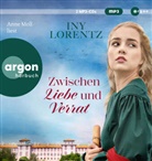 Iny Lorentz, Anne Moll - Zwischen Liebe und Verrat, 2 Audio-CD, 2 MP3 (Hörbuch)