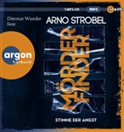Arno Strobel, Dietmar Wunder - Mörderfinder - Stimme der Angst, 1 Audio-CD, 1 MP3 (Audiolibro)