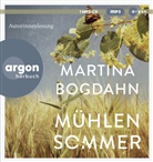 Martina Bogdahn, Martina Bogdahn - Mühlensommer, 1 Audio-CD, 1 MP3 (Livre audio)