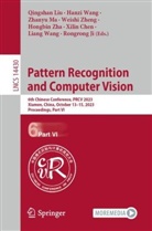Xilin Chen, Rongrong Ji, Qingshan Liu, Zhanyou Ma, Zhanyu Ma, Zhanyou Ma et al... - Pattern Recognition and Computer Vision