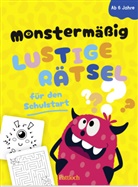 Pattloch Verlag, Pattloch Verlag - Monstermäßig lustige Rätsel für den Schulstart