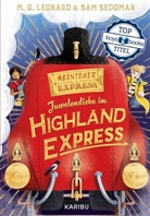 Maya G Leonard, Maya G. Leonard, Sam Sedgeman, Sam Sedgman, Elisa Paganelli - Abenteuer-Express (Band 1) - Juwelendiebe im Highland Express