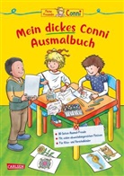 Hanna Sörensen, Ulrich Velte - Conni Gelbe Reihe (Beschäftigungsbuch): Mein dickes Conni-Ausmalbuch