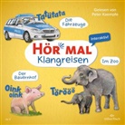 diverse, Sandra Kunstmann, Peter Kaempfe - Die Fahrzeuge, Der Bauernhof, Im Zoo, 1 Audio-CD (Hörbuch)