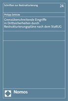 Philipp Zehlicke - Grenzüberschreitende Eingriffe in Drittsicherheiten durch Restrukturierungspläne nach dem StaRUG