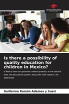 Guillermo Ramon Adames y Suari - Is there a possibility of quality education for children in Mexico?