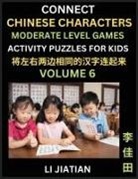 Jiatian Li - Moderate Level Chinese Character Puzzles for Kids (Volume 6)