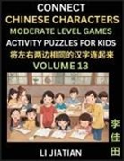 Jiatian Li - Moderate Level Chinese Character Puzzles for Kids (Volume 13)