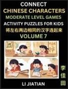 Jiatian Li - Moderate Level Chinese Character Puzzles for Kids (Volume 7)