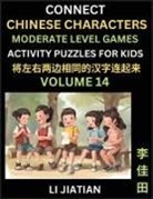 Jiatian Li - Moderate Level Chinese Character Puzzles for Kids (Volume 14)