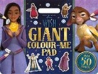 Walt Disney - Disney Wish: Giant Colour-Me Pad