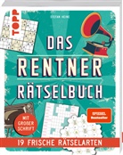 Stefan Heine - Das Rentner-Rätselbuch - 19 frische Rätselarten mit Nostalgie-Effekt.