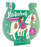 Katja Rau, Katja Illustration Rau - Stickerbuch: Anziehpuppen zum Stickern. Reiterhof