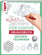 Gecko Keck - Die Kunst des Zeichnens für Kinder Übungsbuch - Zeichentechniken