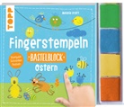 Melanie Kraft - Fingerstempeln. Bastelblock Ostern