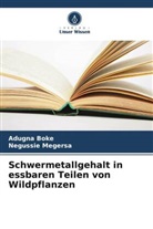Adugna Boke, Negussie Megersa - Schwermetallgehalt in essbaren Teilen von Wildpflanzen