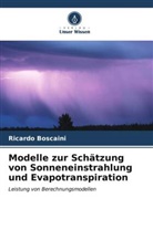 Ricardo Boscaini - Modelle zur Schätzung von Sonneneinstrahlung und Evapotranspiration