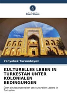 Yahyobek Tursunboyev - KULTURELLES LEBEN IN TURKESTAN UNTER KOLONIALEN BEDINGUNGEN