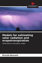 Ricardo Boscaini - Models for estimating solar radiation and evapotranspiration