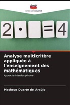 Matheus Duarte de Araújo - Analyse multicritère appliquée à l'enseignement des mathématiques