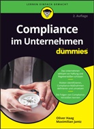 Oliver Haag, Maximilian Jantz - Compliance im Unternehmen für Dummies