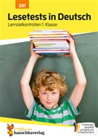 Helena Heiss, Mascha Greune - Übungsheft mit Lesetests in Deutsch 1. Klasse