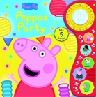 Oliver Bieber, Oliver Bieber, Phoenix International Publications Germa, Phoenix International Publications Germany GmbH - Peppa Pig - Peppas Party - Soundbuch mit Lichteffekt - interaktives Pappbilderbuch mit leuchtendem Kristall-Licht und je 5 zauberhaften Geräuschen und Liedern - Peppa Wutz