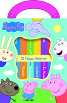 Phoenix International Publications Germa, Phoenix International Publications Germany GmbH - Peppa Pig - Meine erste Bibliothek - Bücherbox mit 12 Pappbilderbüchern - Peppa Wutz