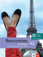 Rencontres en français A2 - Hybride Ausgabe allango, m. 1 Beilage