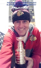 Peter Oberfrank - Hunziker, Peter Oberfrank - Hunziker - NHL icehockey indiany Chicago Blackhawks sportying indiany
