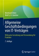 Meinhard Erben, Wolf G H Günther, Wolf G. H. Günther - Allgemeine Geschäftsbedingungen von IT-Verträgen