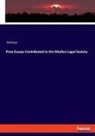 Various - Prize Essays Contributed to the Medico-Legal Society