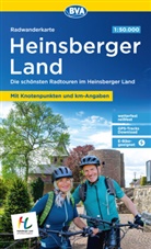 BVA BikeMedia GmbH, BVA BikeMedia GmbH, Heinsberg 52525 Heinsberg, 52525 Heinsberg Kreis Heinsberg - BVA Radwanderkarte Heinsberger Land 1:50.000, mit Knotenpunkten, reiß- und wetterfest, GPS-Tracks Download, E-Bike geeignet