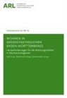 Axel Fricke, Tobias Held, Ansgar Schmitz-Veltin - Wohnen in Großstadtregionen Baden-Württembergs