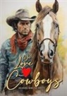 Musterstück Grafik, Monsoon Publishing - We love Cowboys Malbuch für Erwachsene