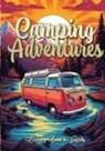 Monsoon Publishing - Camping Adventures Grayscale Coloring Book for Adults
