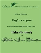Verein fü Dithmarscher Landeskunde, Verein Für Dithmarscher Landeskunde, Albert Panten, Wolfgang W. Schulz, Wolfgang W Schulz - Ergänzungen aus den Jahren 1402 bis 1480 zum Urkundenbuch