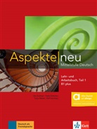 Aspekte neu B1 plus Teil 1 - Hybride Ausgabe allango, m. 1 Beilage