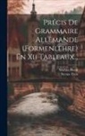 Mathias Hardt, Nicolas Theis - Précis De Grammaire Allemande (formenlehre) En Xii Tableaux