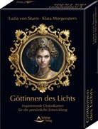 Klara Morgenstern, Luzia von Sturm, Luzia von Sturm - Göttinnen des Lichts - Inspirierende Orakelkarten für die persönliche Entwicklung