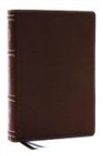 Thomas Nelson - Life in Christ Bible: Discovering, Believing, and Rejoicing in Who God Says You Are (NKJV, Brown Bonded Leather, Thumb Indexed, Red Letter, Comfort Print)