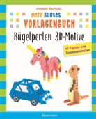 Norbert Pautner - Mein buntes Vorlagenbuch: Bügelperlen 3D-Motive. 47 Figuren zum Zusammenstecken